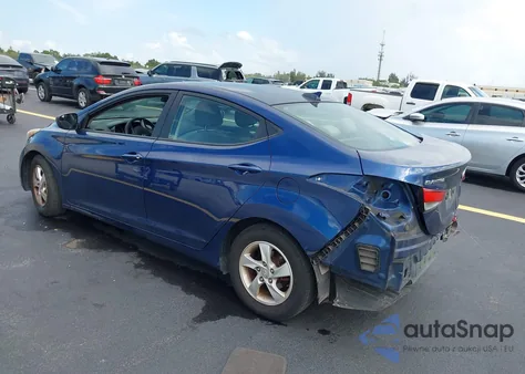 2015 Hyundai Elantra Se from USA, damaged, VIN 5NPDH4AEXFH651594